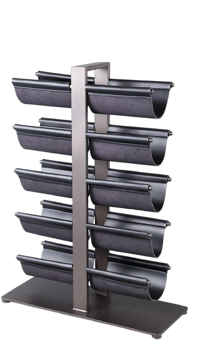 PTMD - Wijnrek Davitt - Zwart - 45x18x61cm