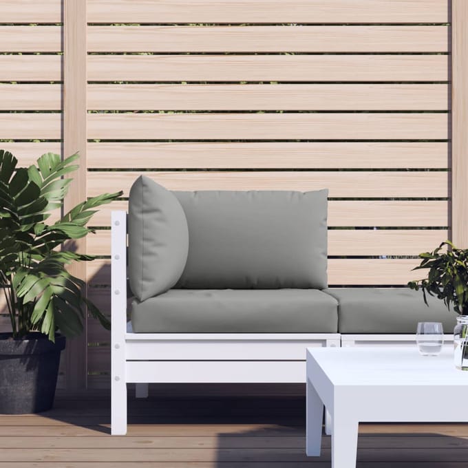 vidaXL - Palletkussens - 3 - st - oxford - stof - grijs