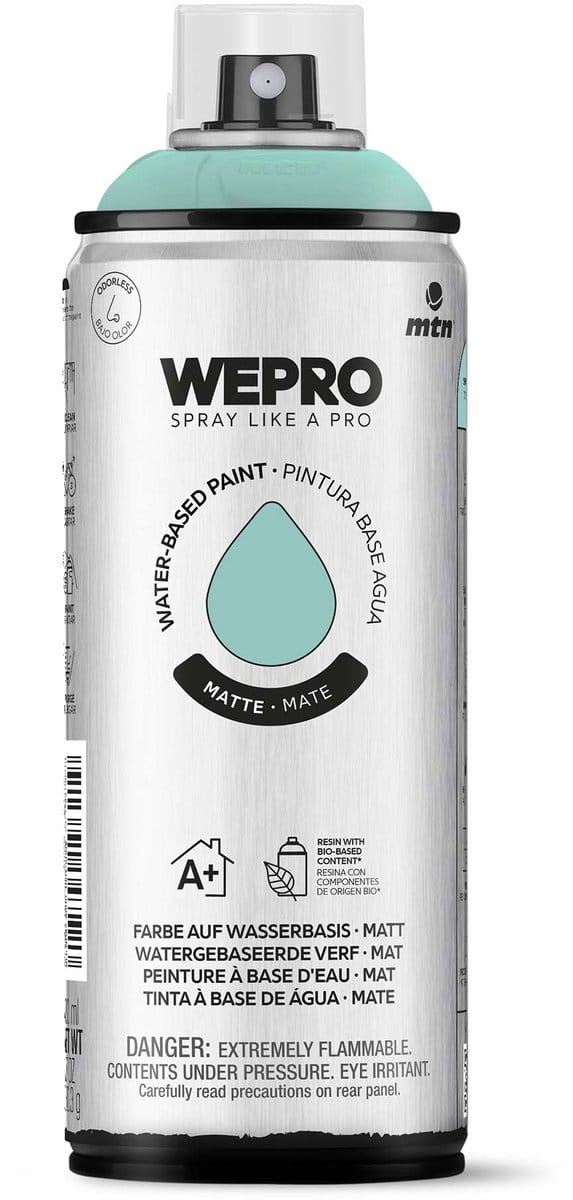 Spuitbus Groen Sherpa Mat MTN WEPRO WATER-BASED PAINT 400ML