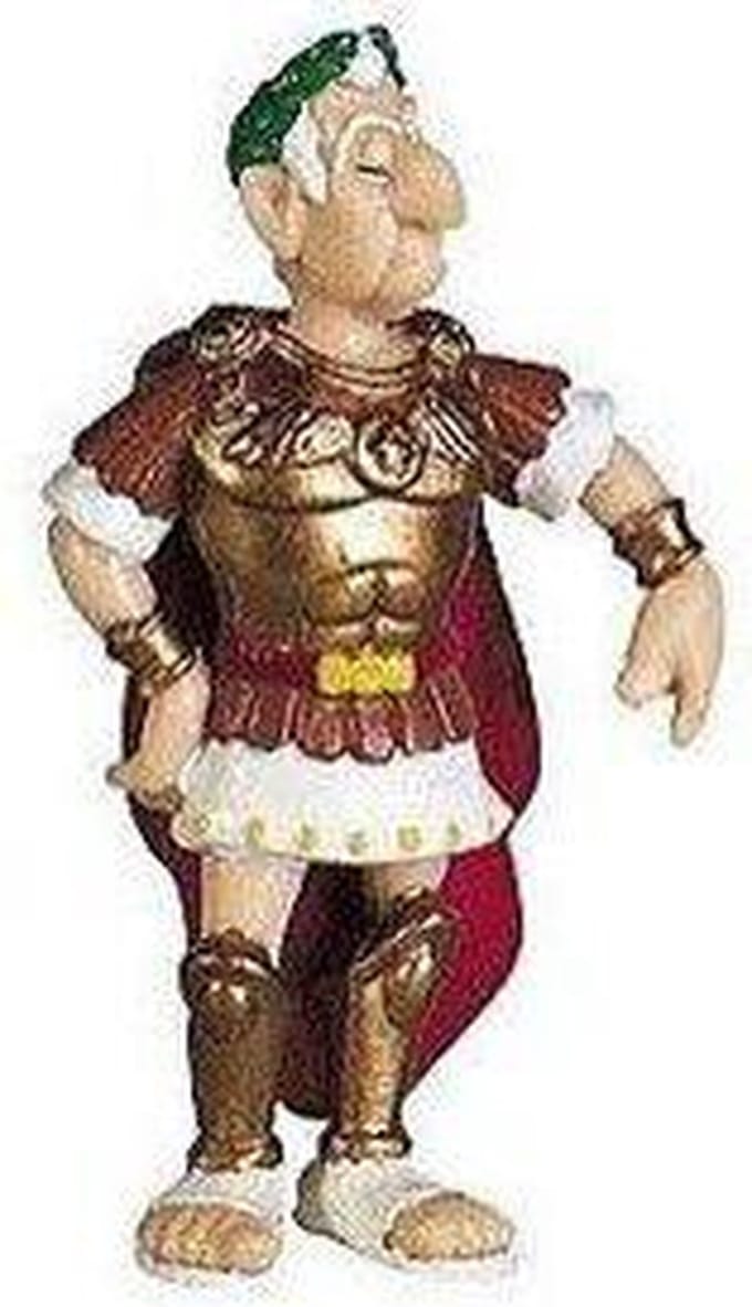 Figuur Julius Caesar - Asterix & Obelix - speelfiguurtje 7cm