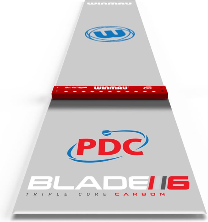 Winmau Clearzone dartmat transparant PVC