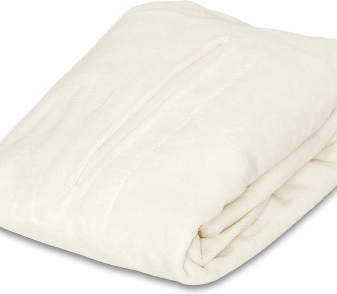 Hoeslaken massagetafel Beige - Met uitsparing | MediPreventie