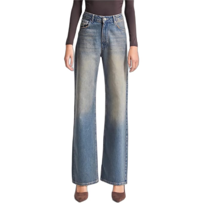 It's Basic - Straight Mid Rise Jeans