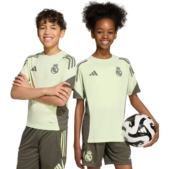 Adidas Real Madrid Truien/Replica's Kinder - Groen - Maat 135 - 140 CM - Poly Mesh