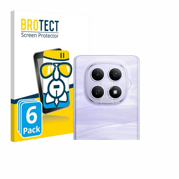 Screenprotector 6 Stuks voor Xiaomi Redmi Note 15 4G (ALLEEN Camera) Beschermglas transparant