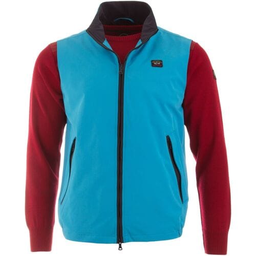Paul & Shark Body-Warmer Smart Stretch Aqua / male