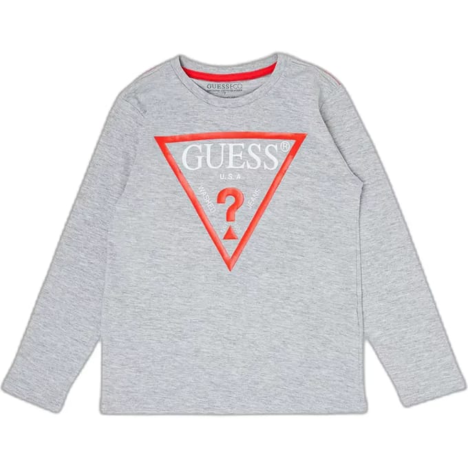 Kinder-T-shirt met lange mouwen Guess Core