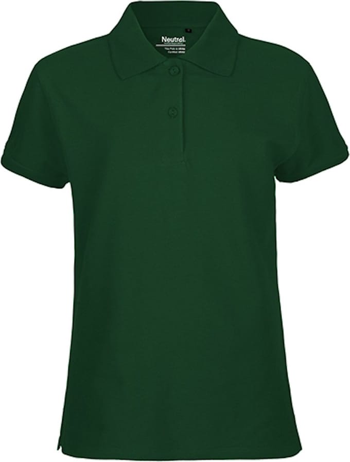 Ladies Classic Polo met korte mouwen Bottle Green - L