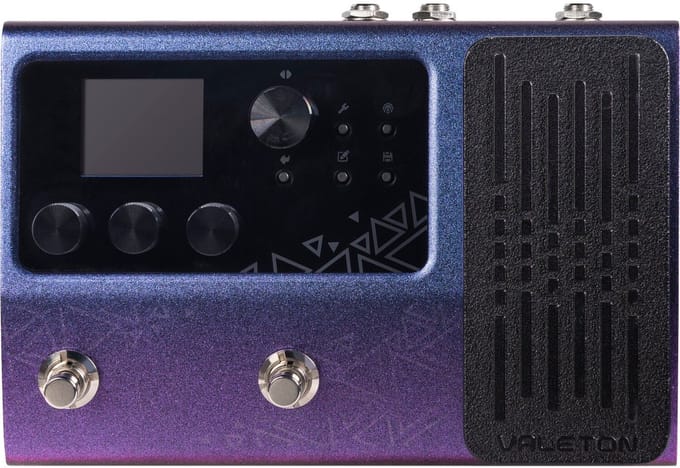 Valeton GP-100VT Multi effecten pedaal multi-effects processor IR + amp/cab simulation + effects