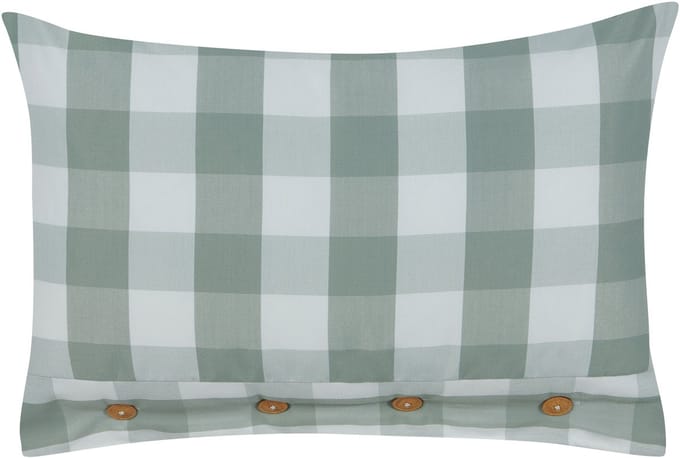 TAMNINE - Sierkussen - Mintgroen - 40 x 60 cm - Polyester