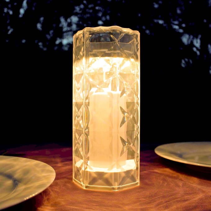 Newgarden LED tafellamp Jack Lux, hoogte 20 cm, IP54