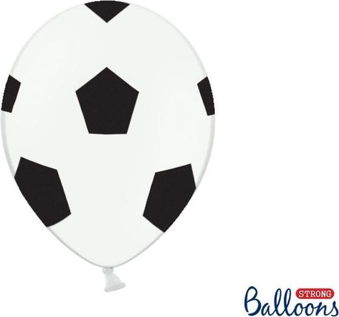 Partydeco - Ballonnen Voetbal (50 stuks)