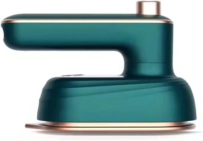 DYNA® Luxe Reisstrijkijzer – Mini Strijkijzer - Inklapbaar - Groen - 13cm x 7cm x 9cm