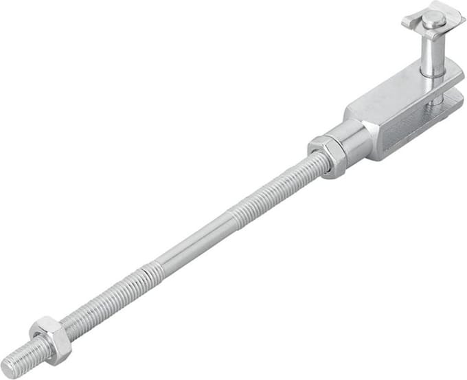 ProPlus Remstang voor aanhangwagen - Draad M8 - 160 mm - met gaffel aansluiting