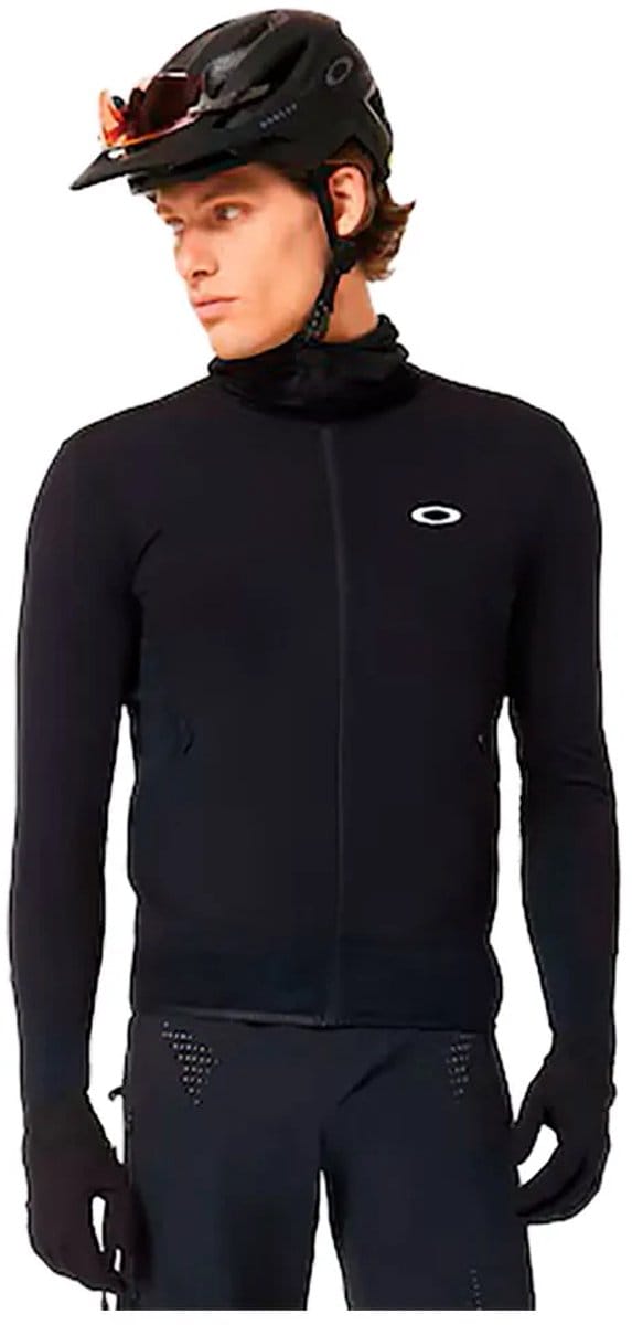 Oakley Apparel Canopy Sweatshirt Met Rits Zwart S Man