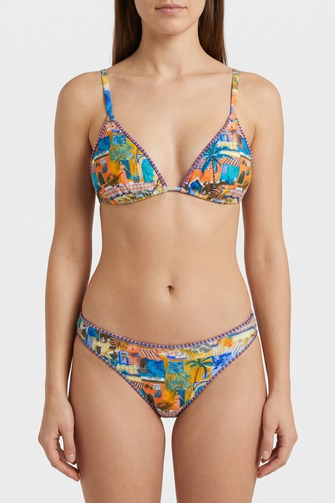 Shiwi Bindi Bikini Top  Island Multi Bright  Island Taglia: 40 | Bikini Outlet | Donna