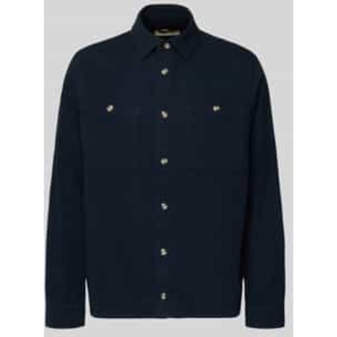 Regular fit overhemdjack met borstzakken Model 'DENNY'