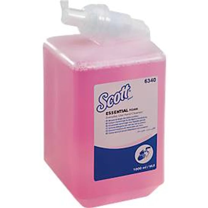 Schuimzeep Luxe Kleenex, navulling, 1 liter