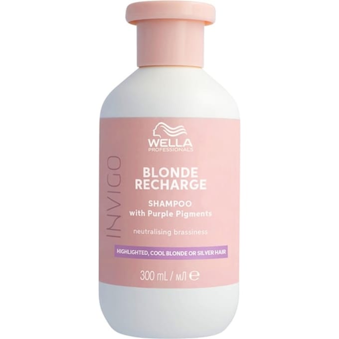 Wella Professionals Invigo Blonde Recharge Cool Blonde Shampoo - Blond Haar - 300 ml