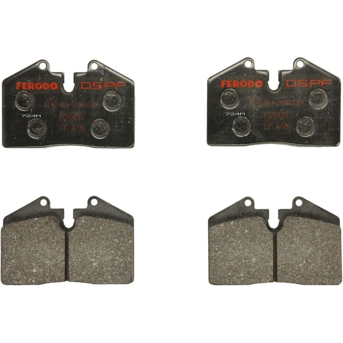 Remblokset FERODO Performance FDS451, voorkant, achter