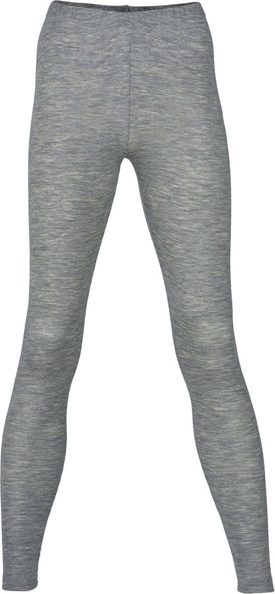 Dames Legging Engel Natur Zijde - Merino Wol lichtgrijs 34/36(S)