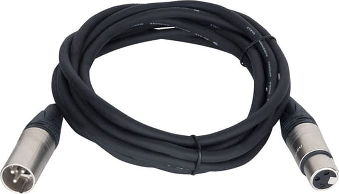 DAP FL743 microfoonkabel XLR M-F met Neutrik XX-serie 3m