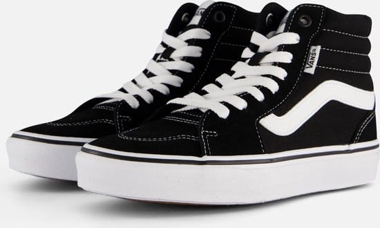 VANS WM Filmore Hi (SUEDE - CANVAS)BLACK - WHITE - Sneakers - Unisex