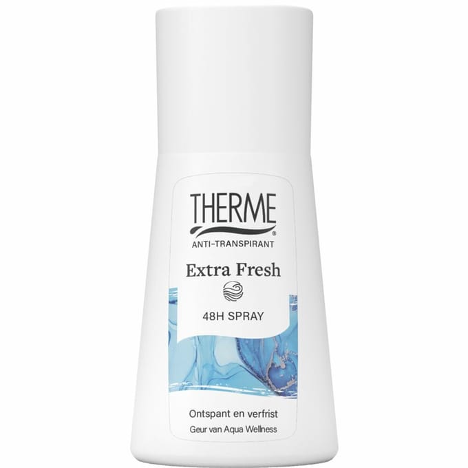 Therme - Anti-Transpirant Extra Fresh 48H Spray - 3 x 75 ml - Voordeelverpakking