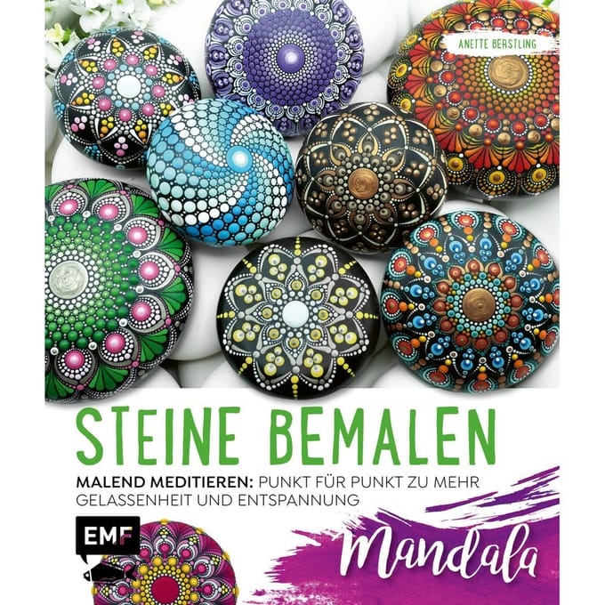 Boek "Schilderen van stenen - MANDALA"