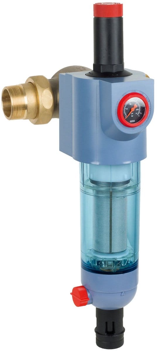 Resideo Filtercombinatie Primus-Plus terugspoelbaar, 0,1mm, R 11/2, loodvrij, FK74CS-11/2LFAA