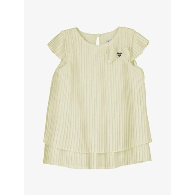 Mayoral Pleated tulle dress
