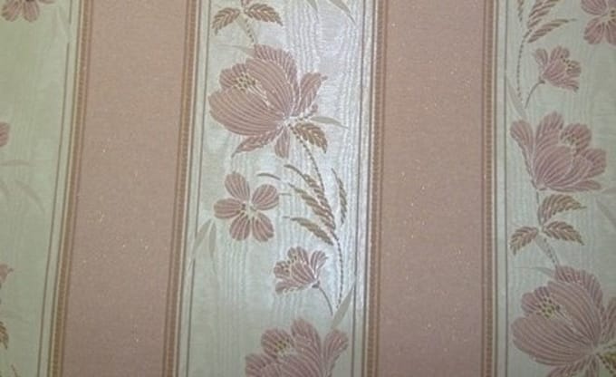 Bloemen glitter breed behang rose PF-14305-P070