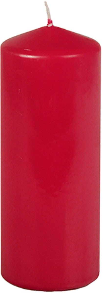8x Stompkaars Ø 69 mm · 180 mm robijnrood