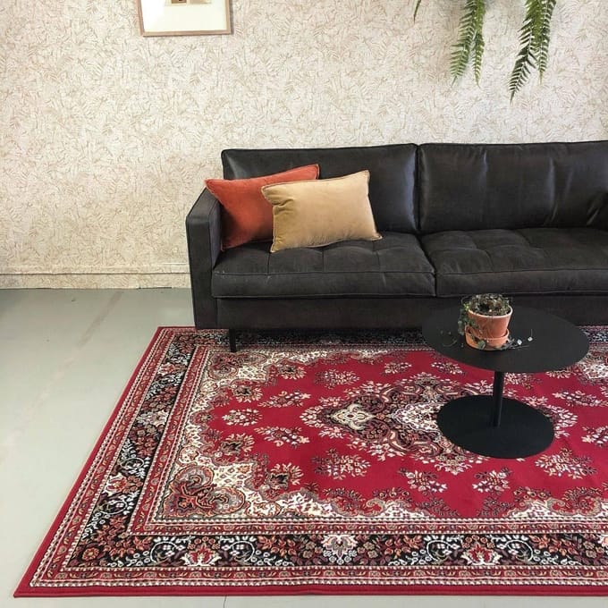 Vintage vloerkleed Nain Perzisch Rood - 160 x 225 cm - (M)