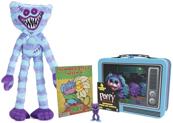 Poppy Playtime Lunchbox Collectors Bundle Set - Huggy Wuggy Limited Edition - Knuffel - Figuurtje