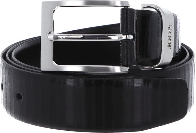 JOOP! Leren Riem Coll. Belt 3,5 CM W80 D`Brown Donkerbruin