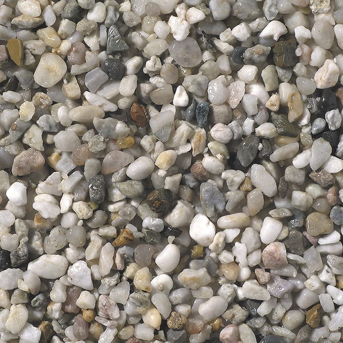 Aqua D'ella Aquariumgrind light coarse 3-6 mm | 2 kg | natuurlijke bodembedekking 10KG