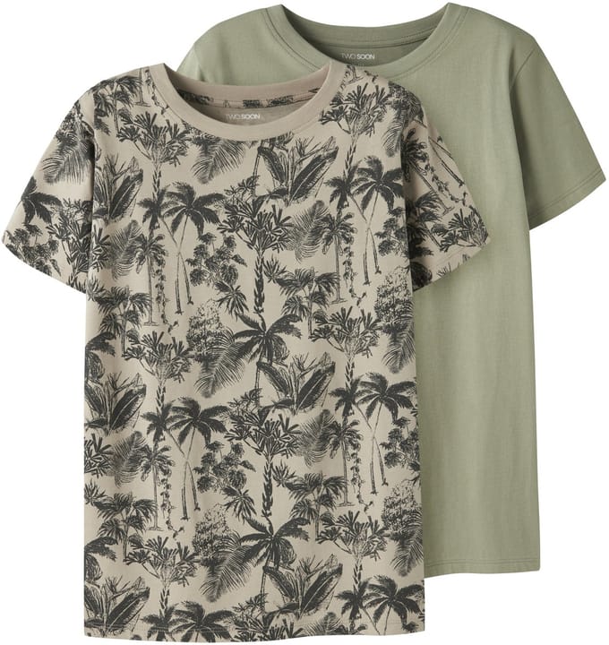 NAME IT - TKMJOX 2P SS PRINT TOP NOOS - Jongens - Lange mouwen shirts