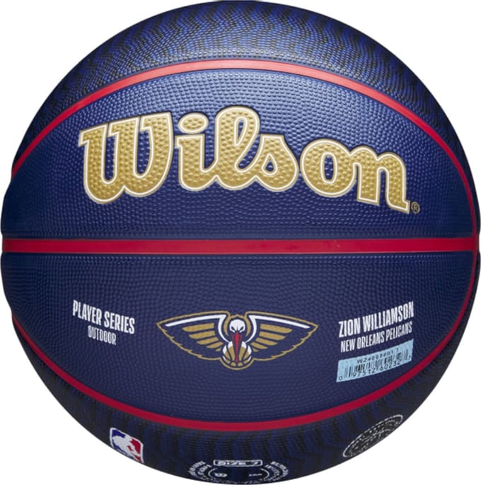 Wilson NBA Player Icon Zion Williamson Basketbal Maat 7