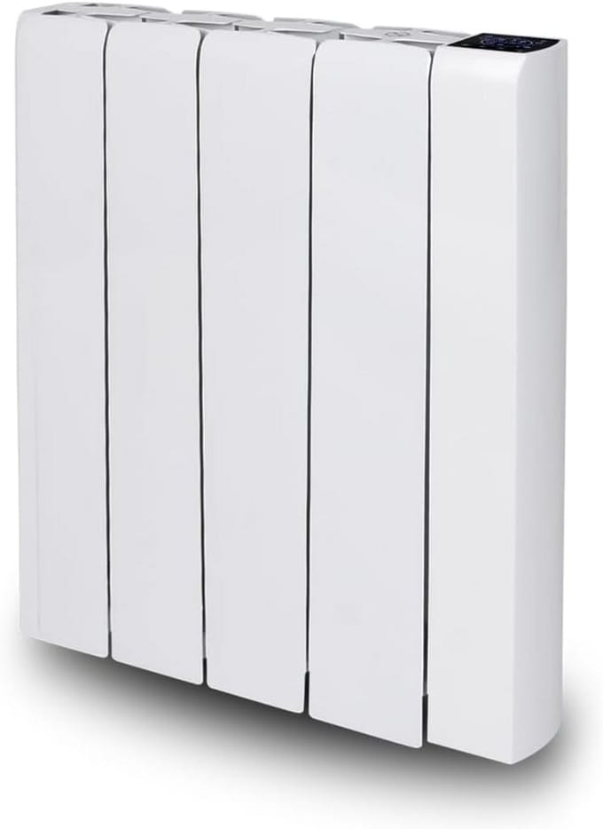 Keramische Traagheidsradiator 1000W met Digitale Thermostaat en 7 Dagen Timer