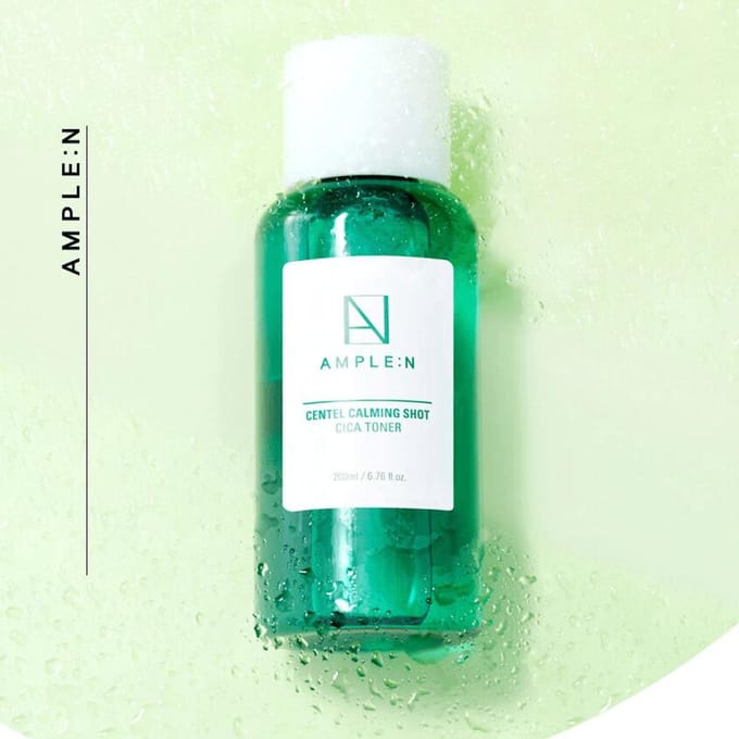 AMPLE:N, Shot Apaisant Centella, Tonique Cica, 6,76 fl oz (200 ml) blue
