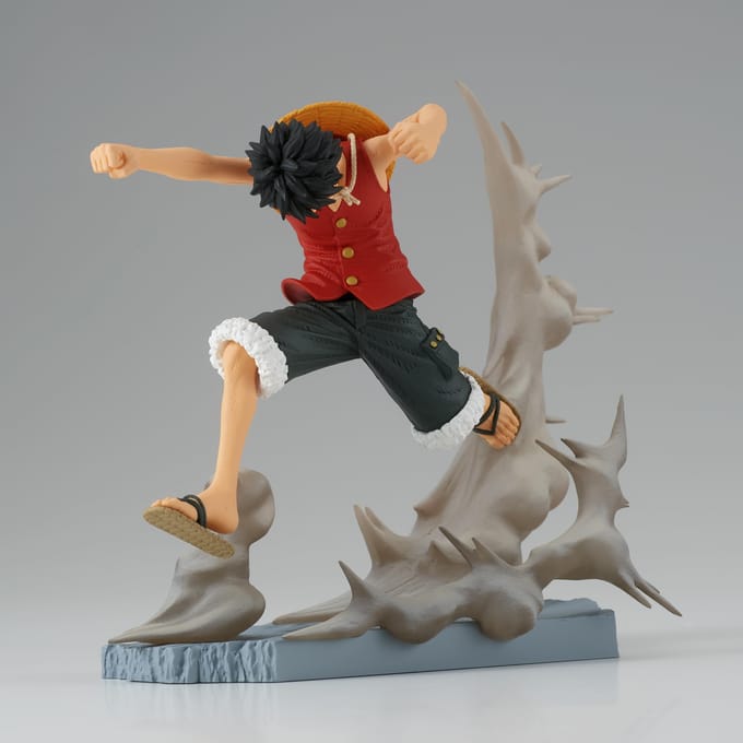 One Piece - Senkozekkei - Monkey D. Luffy Statue 8cm