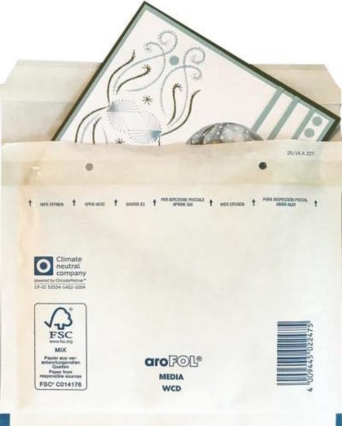20 Aircraft cd Bubble envelop 175*200mm