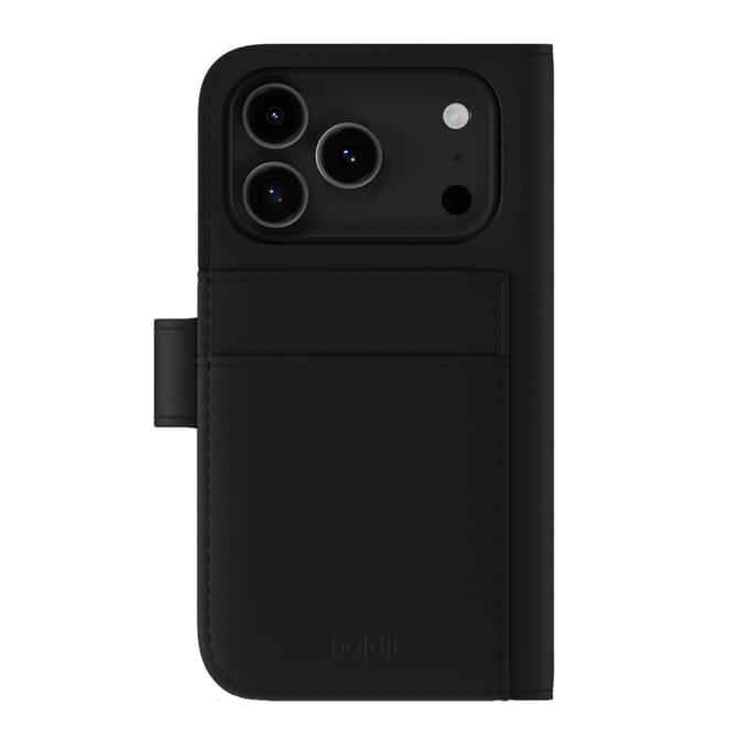 Holdit Wallet Case Magnet Plus voor de Apple iPhone 17 Pro - Zwart