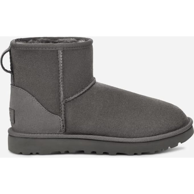 UGG® Classic Mini II for Women in Grey, Size 7, Twinface/Polyester/Leather