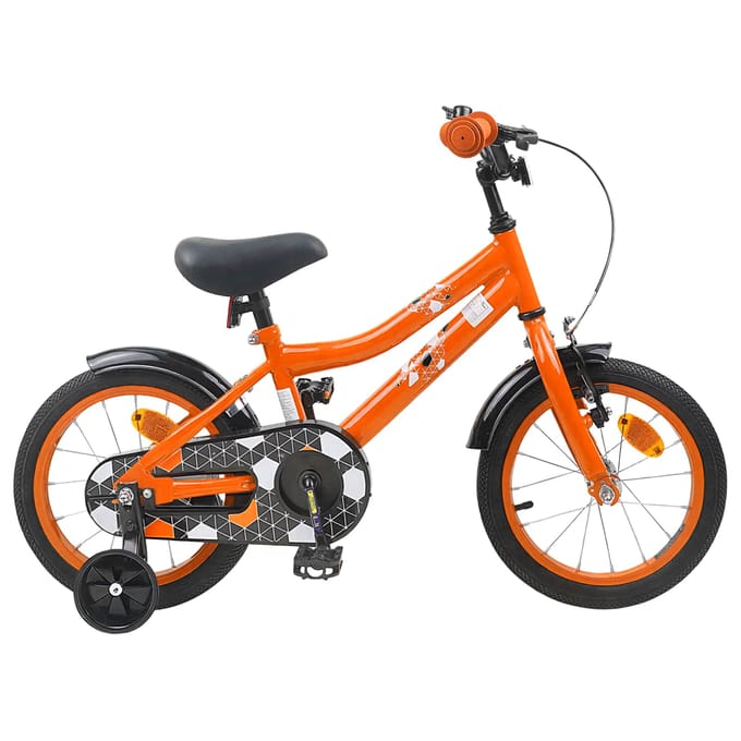 vidaXL - Kinderfiets - 12 - Inch - voor - 2-4 - jaar - oud - Oranje