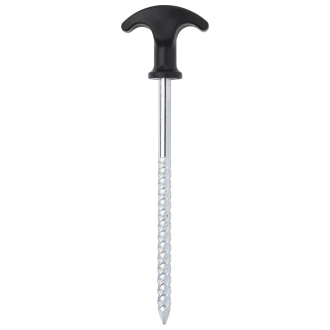 vidaXL - Tentharingen - 24 - st - Ø7 - mm - 17 - cm - gegalvaniseerd - staal