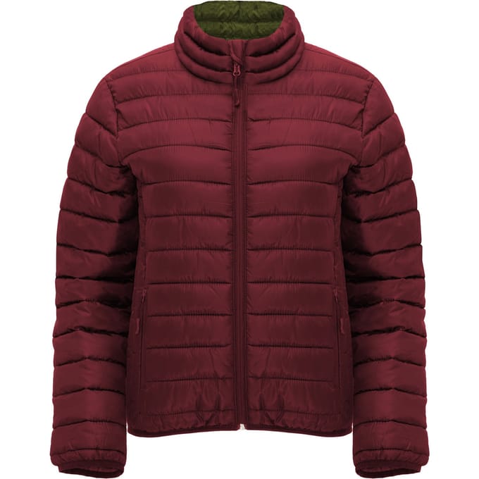 Roly Dames/Dames Finland Slim Gewatteerd Jasje (Granaatrood)