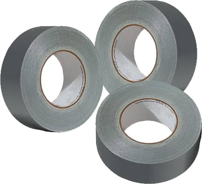 Klussentape - 5 cm x 50 meter - Grijs