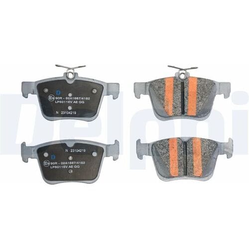 Remblokset, schijfrem DELPHI LP5011EV